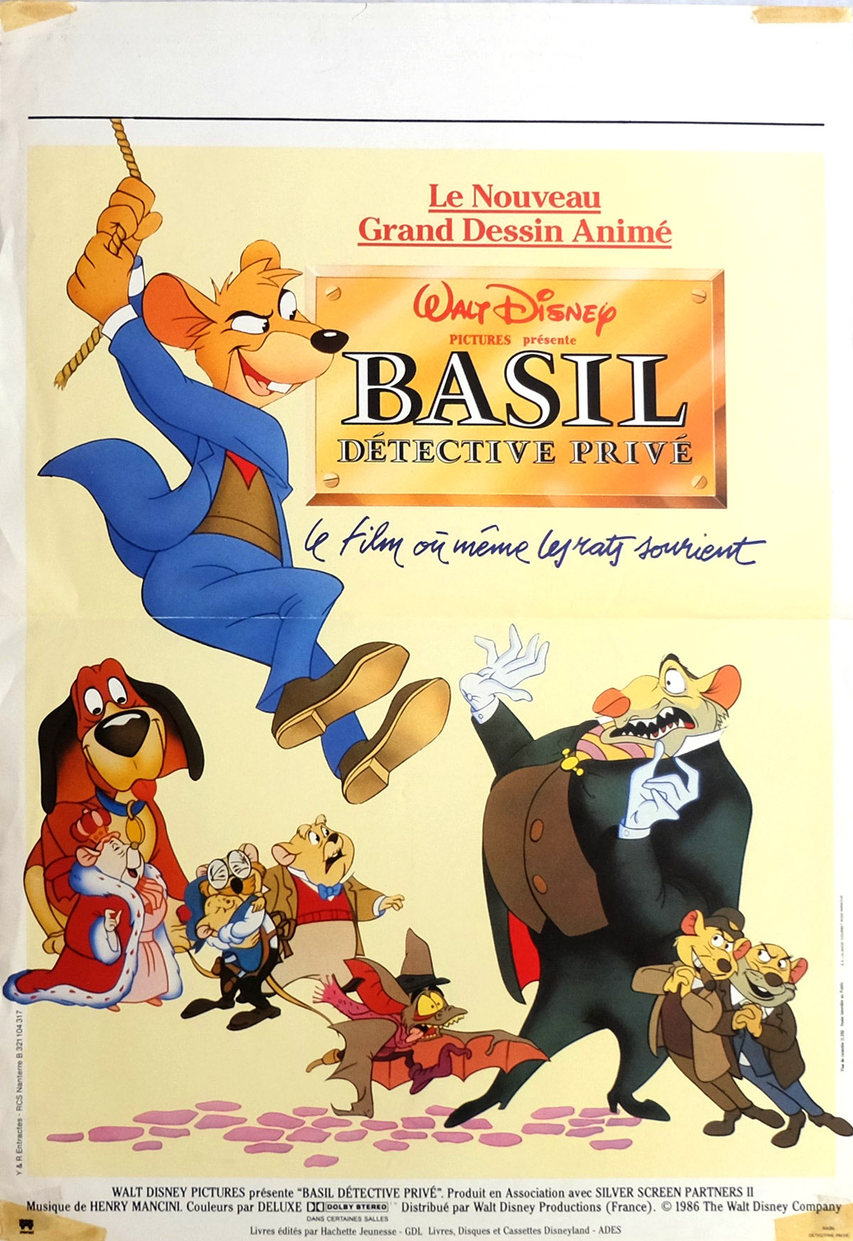 1986 The Great Mouse Detective 1986 The Great Mouse Detective