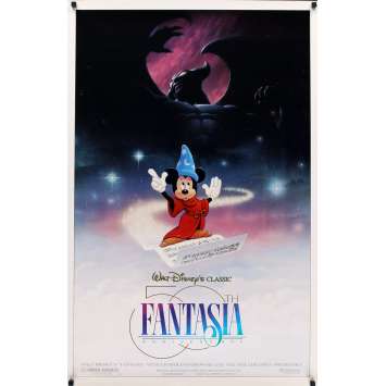 FANTASIA DS Movie Poster R90 great image of magical Mickey Mouse, Disney musical cartoon classic! FANTASIA DS Movie Poster R90 great image of magical Mickey Mouse, Disney musical cartoon classic!