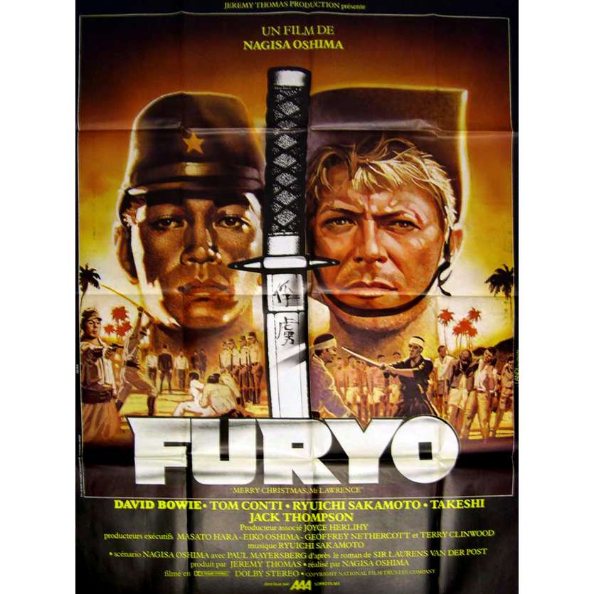 FURYO Affiche de film Affiche de film 120x160 - 1982 - David Bowie