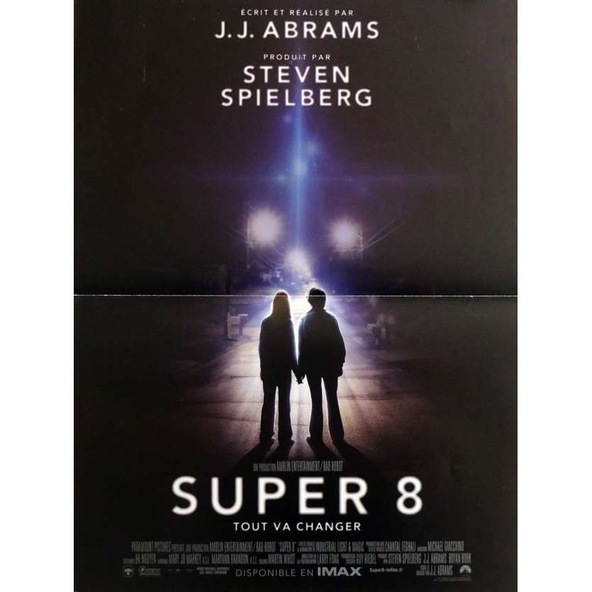 SUPER 8 Affiche de film  40x60 cm - 2011 - Elle Fanning, J. J. Abrams
