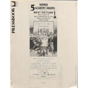 THE DEER HUNTER Pressbook 8x12 in. - 1978 - Michael Cimino, Robert de Niro THE DEER HUNTER Pressbook 8x12 in. - 1978 - Michael Cimino, Robert de Niro