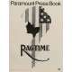 RAGTIME Dossier de presse 20x30 cm - 1981 - James Cagney, Milos Forman