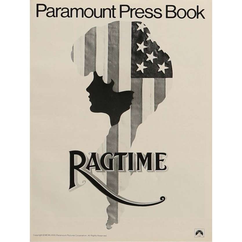 RAGTIME Dossier de presse  20x30 cm - 1981 - James Cagney, Milos Forman