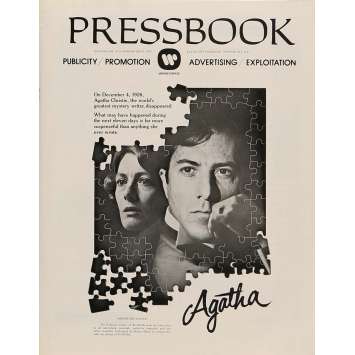 AGATHA Dossier de presse 20x30 cm - 1979 - Dustin Hoffman, Michael Apted