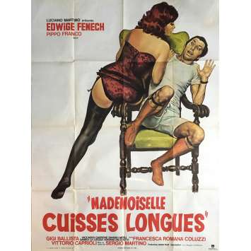 GIOVANNONA LONG-THIGH Movie Poster 47x63 in. - 1973 - Sergio Martino, Edwige Fenech