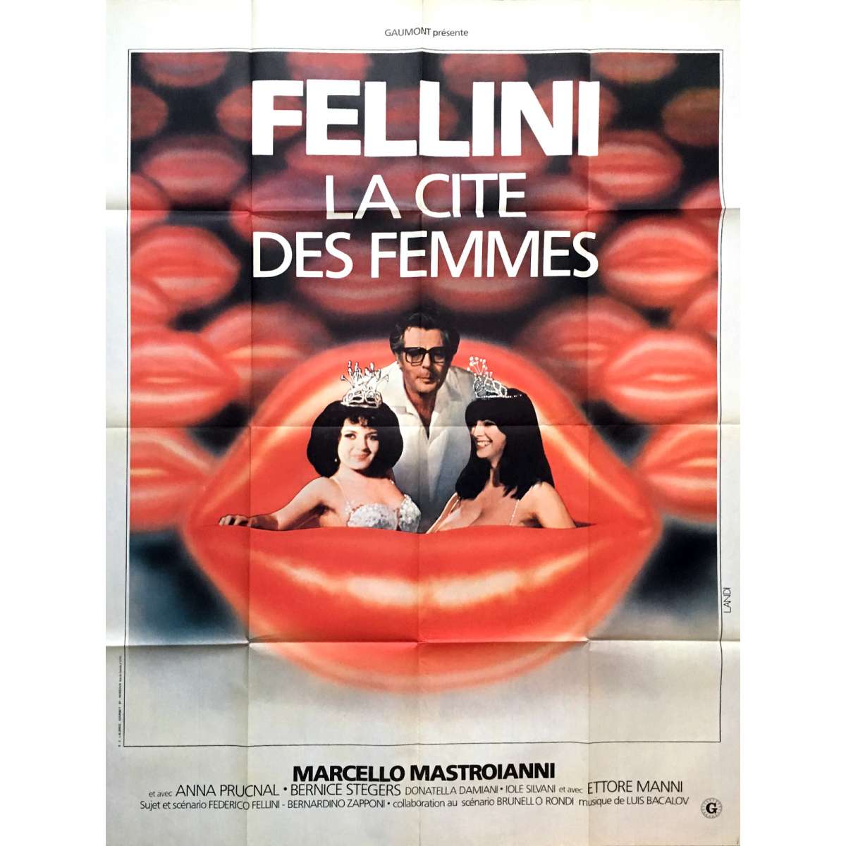 CITY OF WOMEN Movie Poster 3701092807344