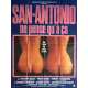 SAN ANTONIO NE PENSE QU'A CA Affiche de film  120x160 cm - 1981 - Frédéric Dard, Joel Seria