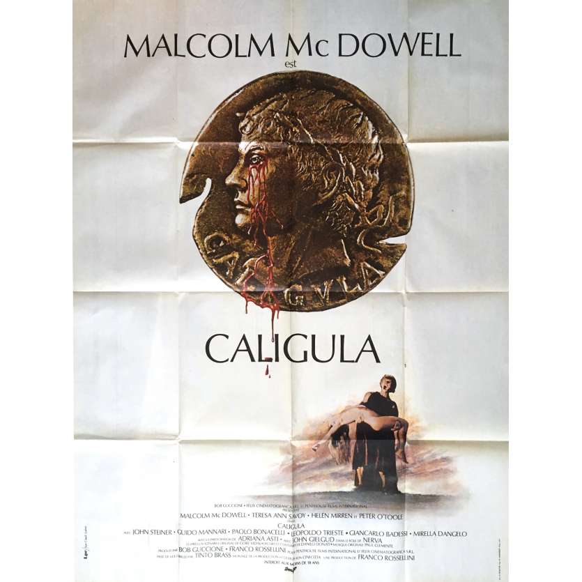 CALIGULA Movie Poster  47x63 in.  - 1979 - Tinto Brass, Malcom McDowell