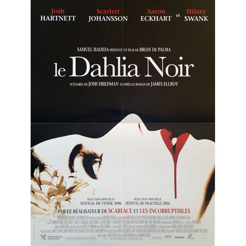 THE BLACK DAHLIA Movie Poster  15x21 in.  - 2006 - Brian de Palma, Scarlett Johansson
