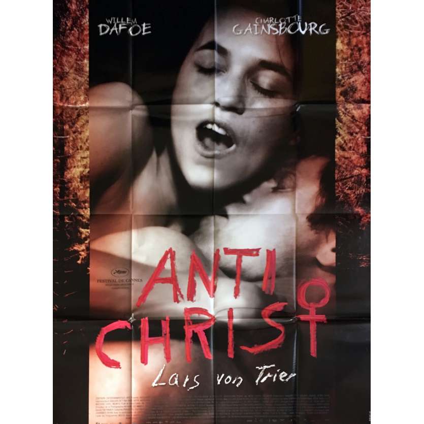 ANTICHRIST Affiche de film 120x160 cm - 2009 - Willem Dafoe, Lars Von Trier