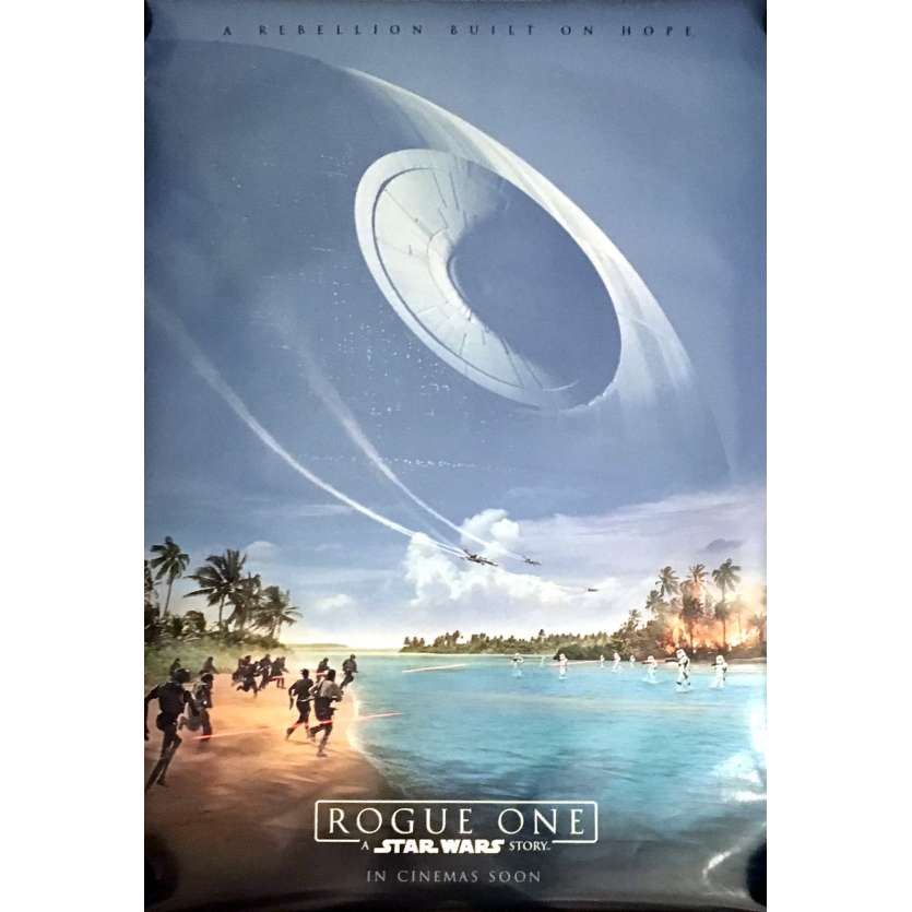 STAR WARS ROGUE ONE Affiche de film Adv. 69x101 cm - 2016 - Felicity Jones, Gareth Edwards
