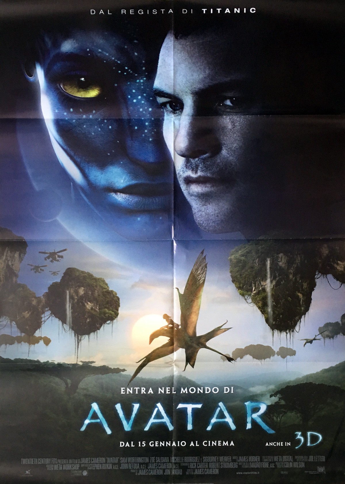 James Cameron Avatar Movie Poster