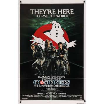 GHOSTBUSTERS Affiche de cinéma Originale 1sh US - 1984 - Bill Murray GHOSTBUSTERS Affiche de cinéma Originale 1sh US - 1984 - Bill Murray