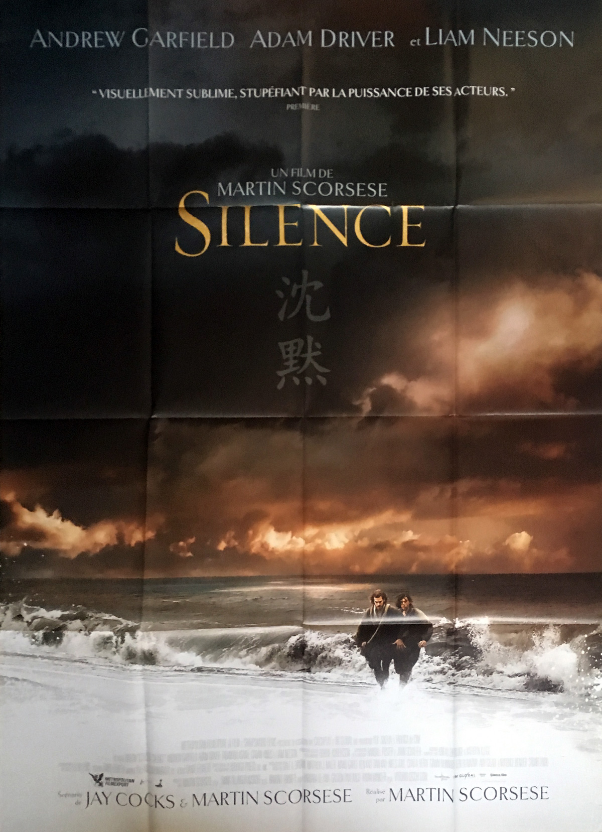 Risultati immagini per silence film poster