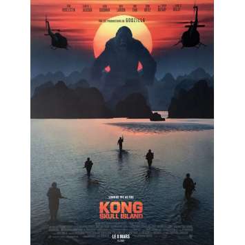 KONG SKULL ISLAND Movie Poster 15x21 in. - 2017 - Jordan Vogt-Roberts, Samuel L. Jackson KONG SKULL ISLAND Movie Poster 15x21 in. - 2017 - Jordan Vogt-Roberts, Samuel L. Jackson