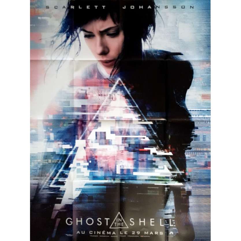 GHOST IN THE SHELL Affiche de film Prev. 120x160 cm - 2017 - Scarlett Johansson, Rupert Sanders