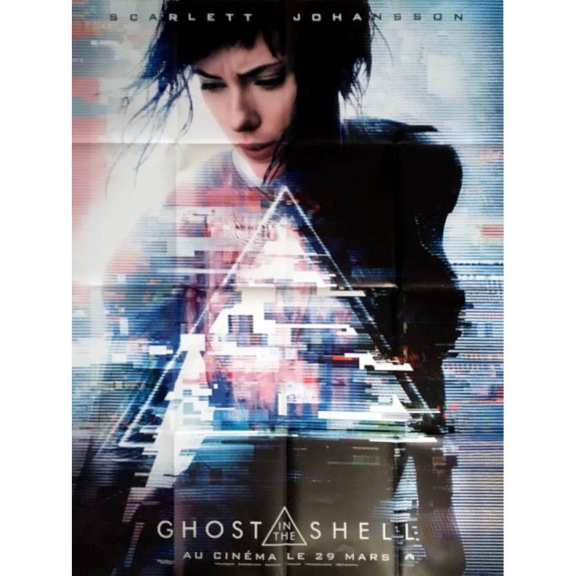 GHOST IN THE SHELL Movie Poster Prev. 47x63 in. - 2017 - Rupert Sanders, Scarlett Johansson