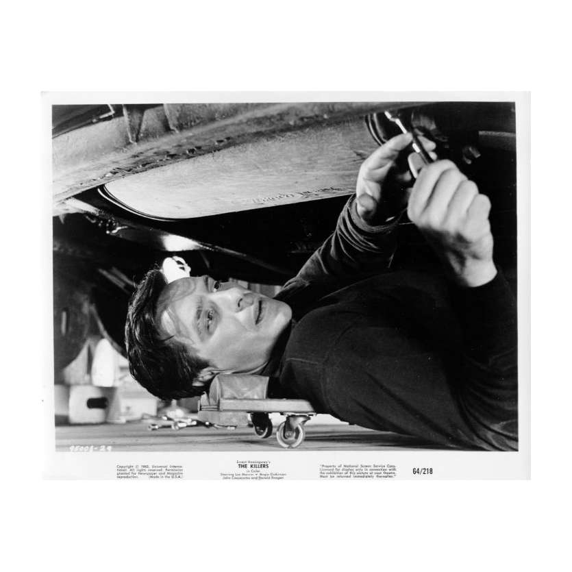 A BOUT PORTANT Photo de presse 20x25 cm - 1964 - John Cassavetes, Don Siegel