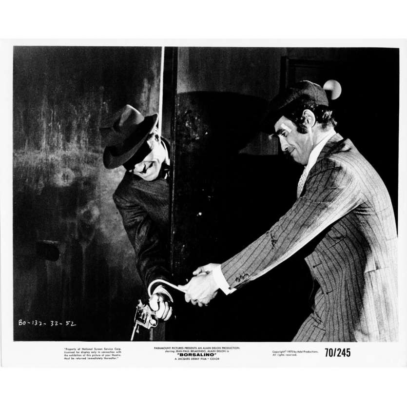 BORSALINO Movie Still N02 8x10 in. - 1970 - Alain Delon, Jean-Paul Belmondo