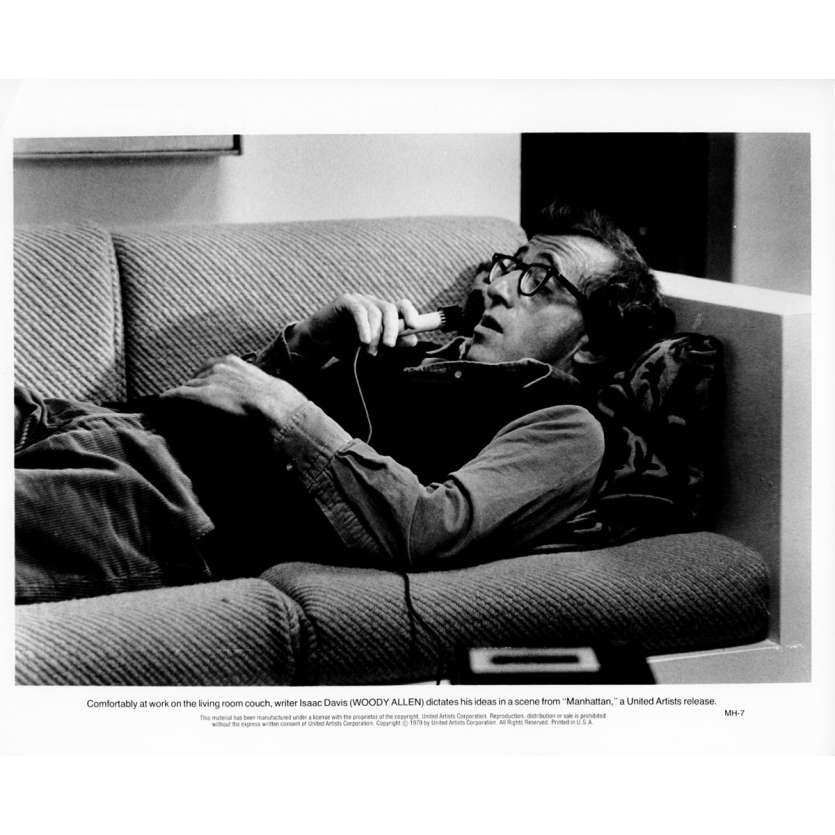 MANHATTAN Photo de presse N14 20x25 cm - 1979 - Diane Keaton, Woody Allen