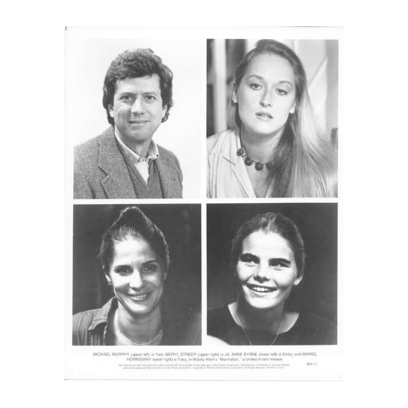 MANHATTAN Photo de presse N06 20x25 cm - 1979 - Diane Keaton, Woody Allen