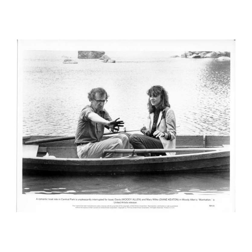 MANHATTAN Photo de presse N02 20x25 cm - 1979 - Diane Keaton, Woody Allen