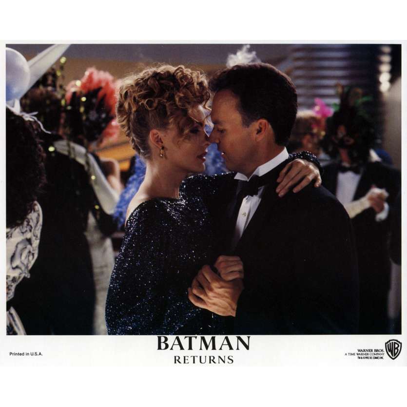 BATMAN RETURNS Lobby Card N03 8x10 in. - 1992 - Tim Burton, Michael Keaton