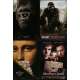 FANTASTIQUE - Lot de 4 affiches Cinéma Américaines Originales - King Kong, Grimm