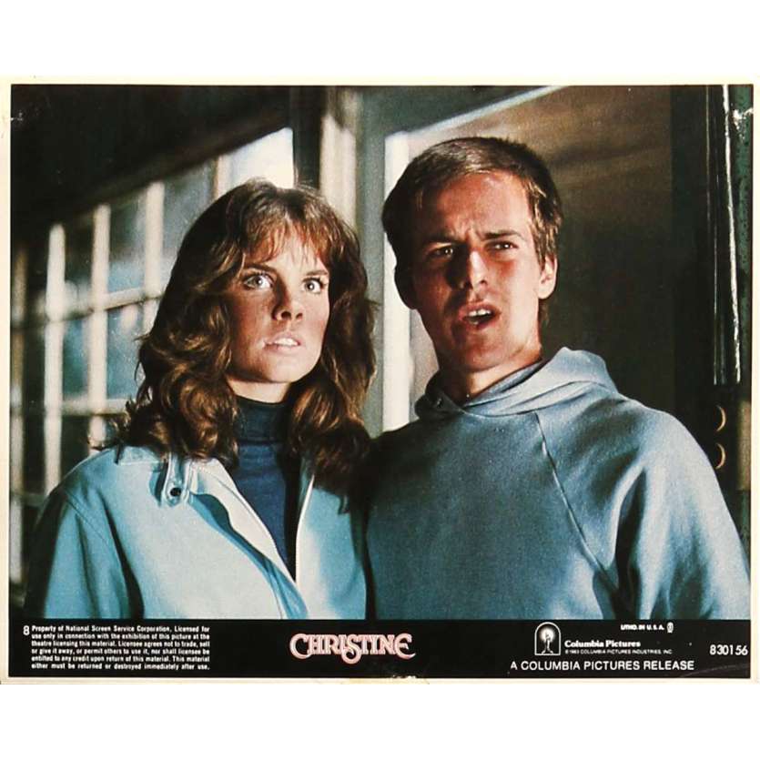 CHRISTINE Lobby Card N02 8x10 in. - 1983 - John Carpenter, Keith Gordon