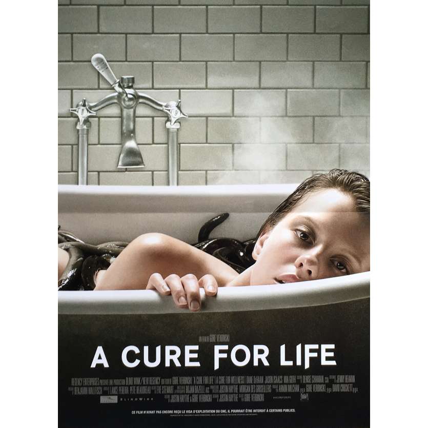 A CURE FOR WELLNESS Movie Poster 15x21 in.  -  2017 - Gore Verbinski, Jason Isaacs