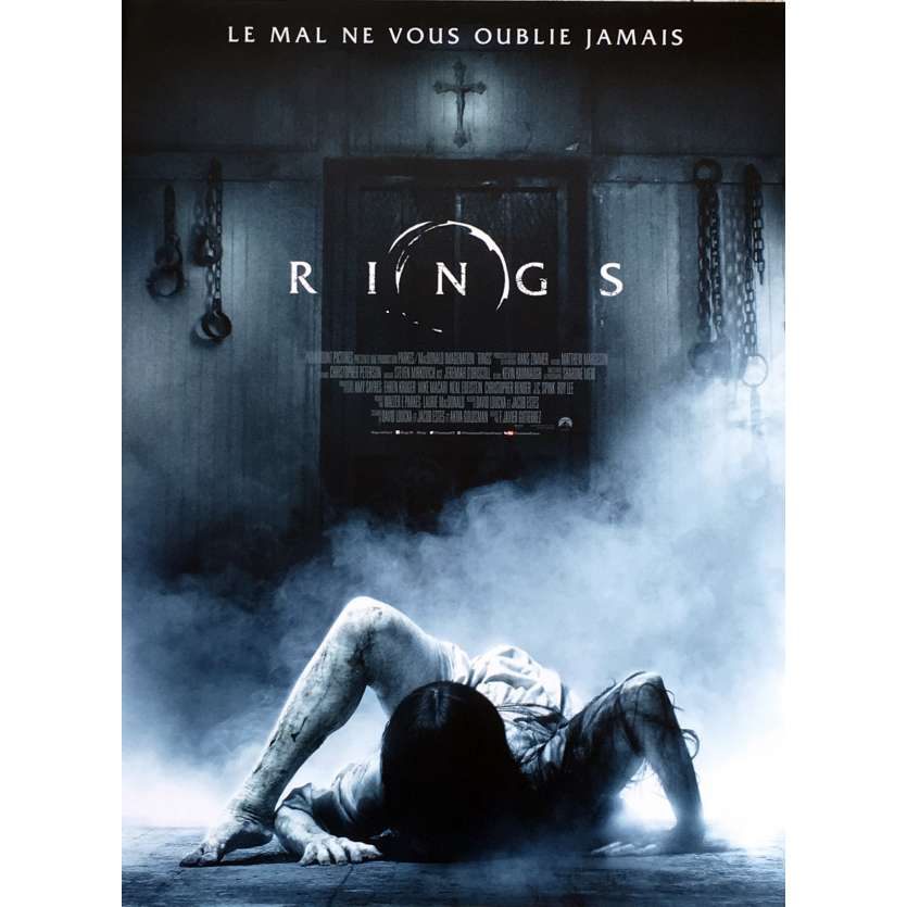 RINGS Movie Poster 15x21 in. - 2017 - F. Javier Gutiérrez , Vincent D'Onofrio