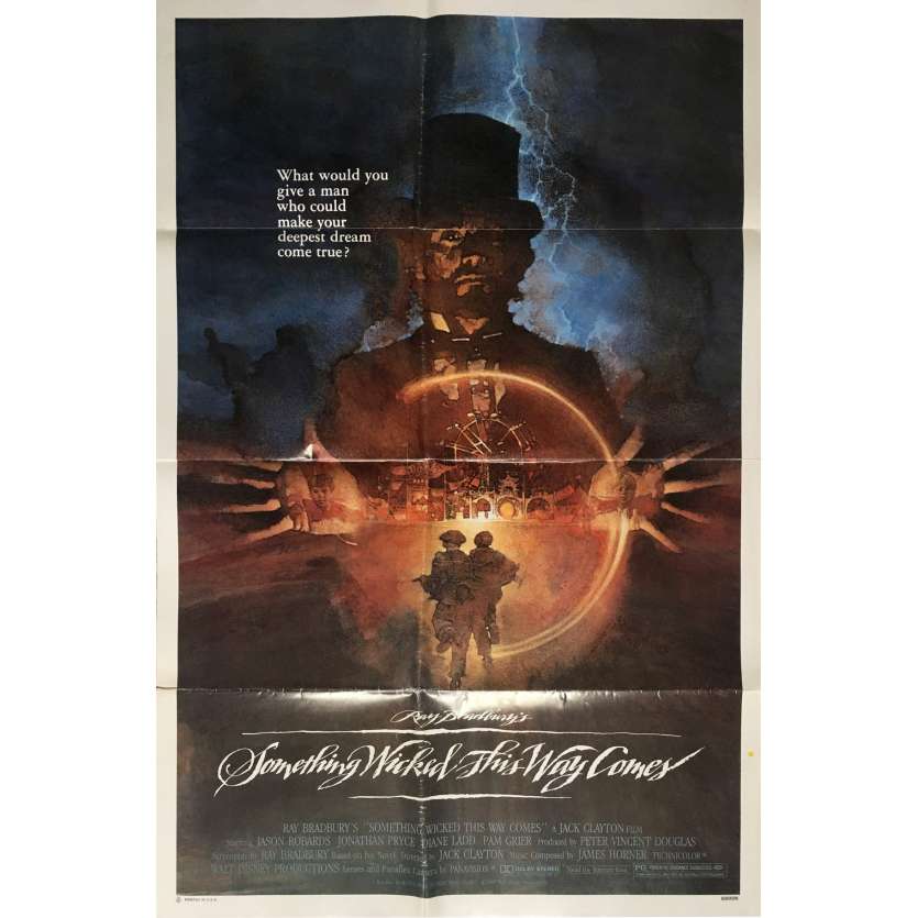 SOMETHING WICKED THIS WAY COMES Movie Poster - Ray Bradbury