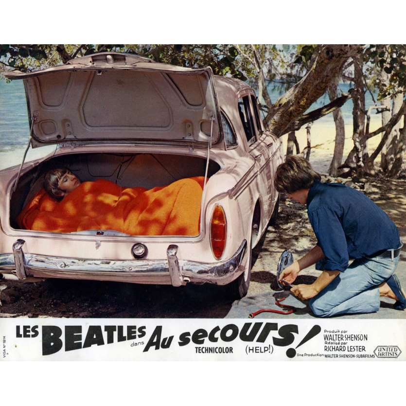 HELP Photo de film 21x30 cm - N06 1965 - The Beatles, Richard Lester