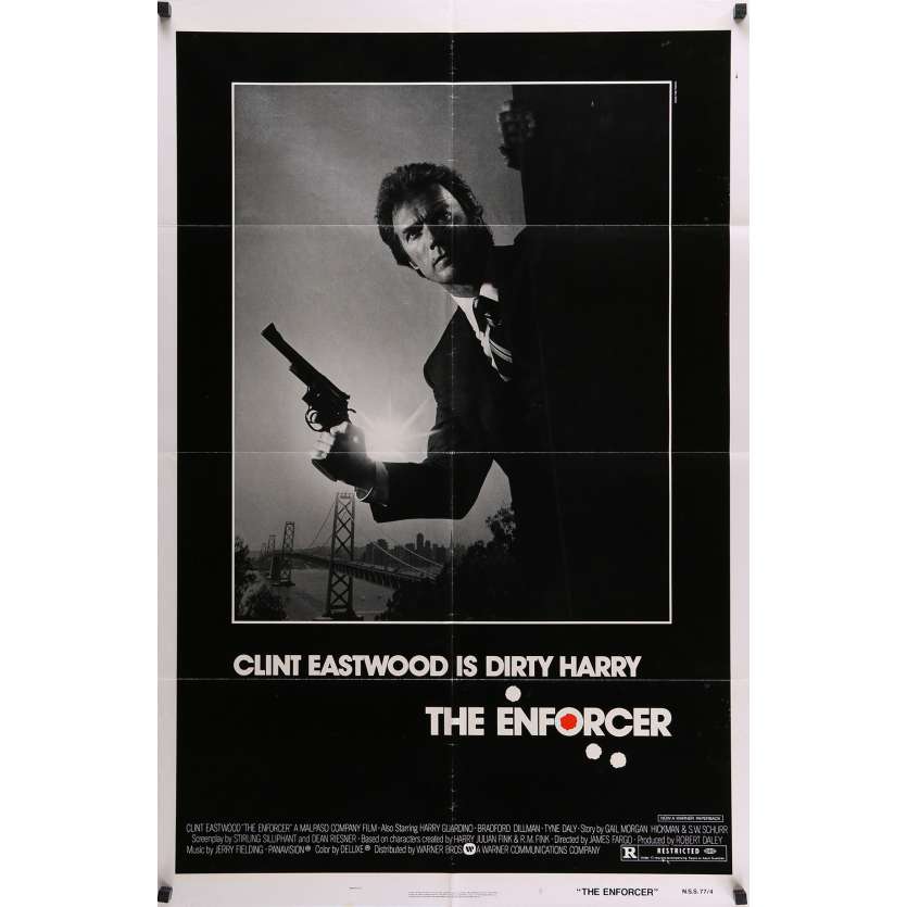 THE ENFORCER Movie Poster 29x41 in. - 1976 - James Fargo, Clint Eastwood