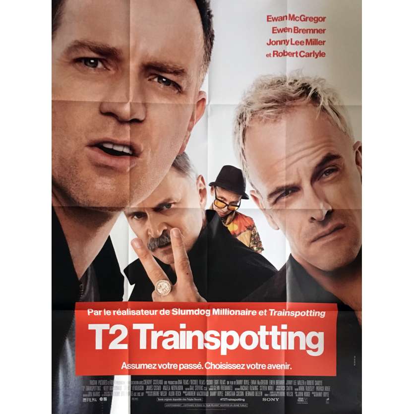 T2 TRAINSPOTTING Affiche de film 120x160 cm - Def. 2017 - Ewan McGregor, Danny Boyle
