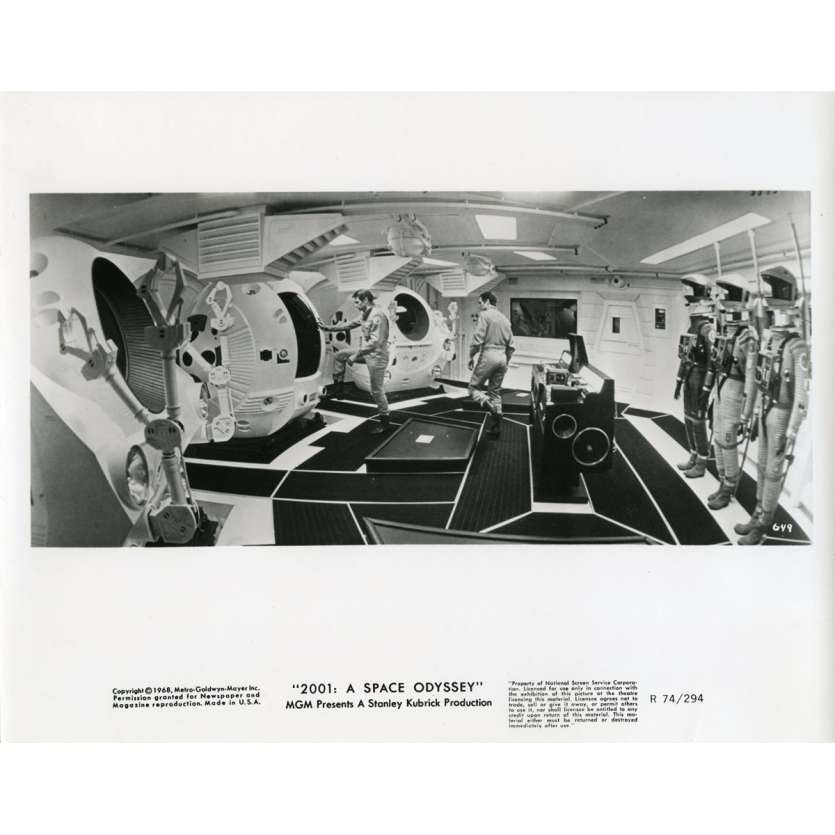 2001 A SPACE ODYSSEY Movie Still 8x10 in. - N21 1968 - Stanley Kubrick, Keir Dullea