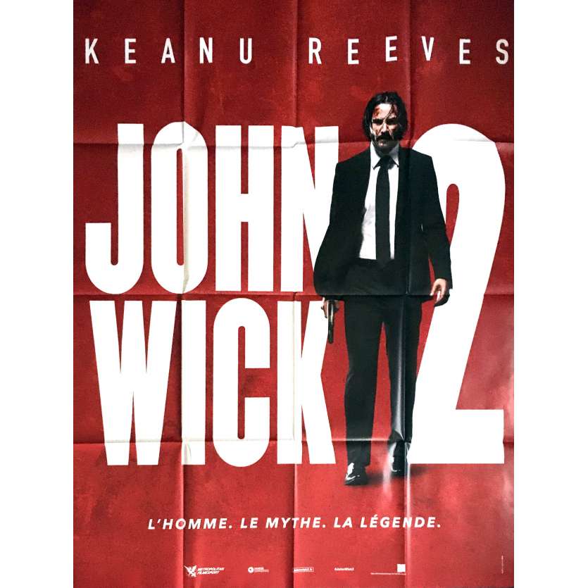 John Wick: Chapter 2 Movie Poster 2017 French 1 Panel (47x63)