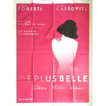 DE PLUS BELLE Movie Poster 47x63 in. - 2017 - Anne-Gaëlle Daval, Florence Foresti