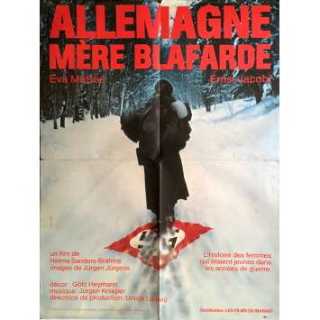 ALLEMAGNE MERE BLAFARDE Affiche de film 60x80 cm - 1980 - Eva Mattes, Helma Sanders-Brahms