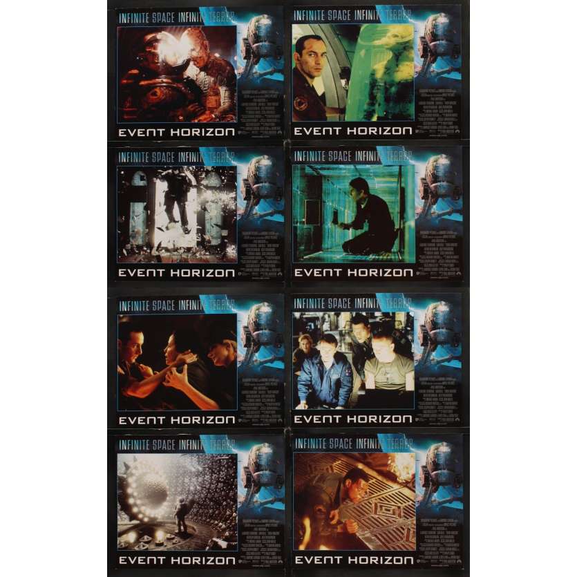 EVENT HORIZON 8 Lobby Cards '97 Laurence Fishburne, Sam Neill, Kathleen Quinlan