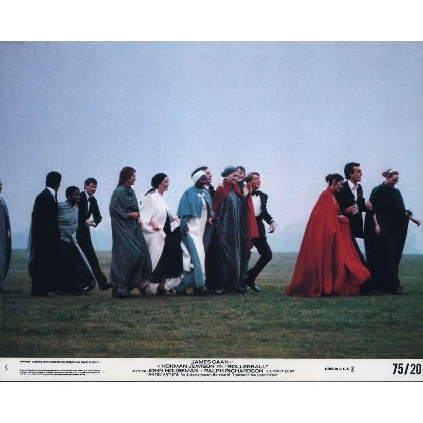 ROLLERBALL Photo de film 20x25 cm - N04 1975 - James Caan, Norman Jewinson