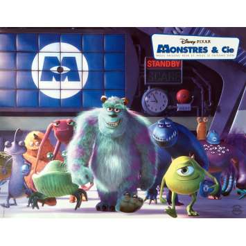 MONSTERS INC Lobby Card 11x14 in. - N01 2001 - Pixar, John Goodman MONSTERS INC Lobby Card 11x14 in. - N01 2001 - Pixar, John Goodman