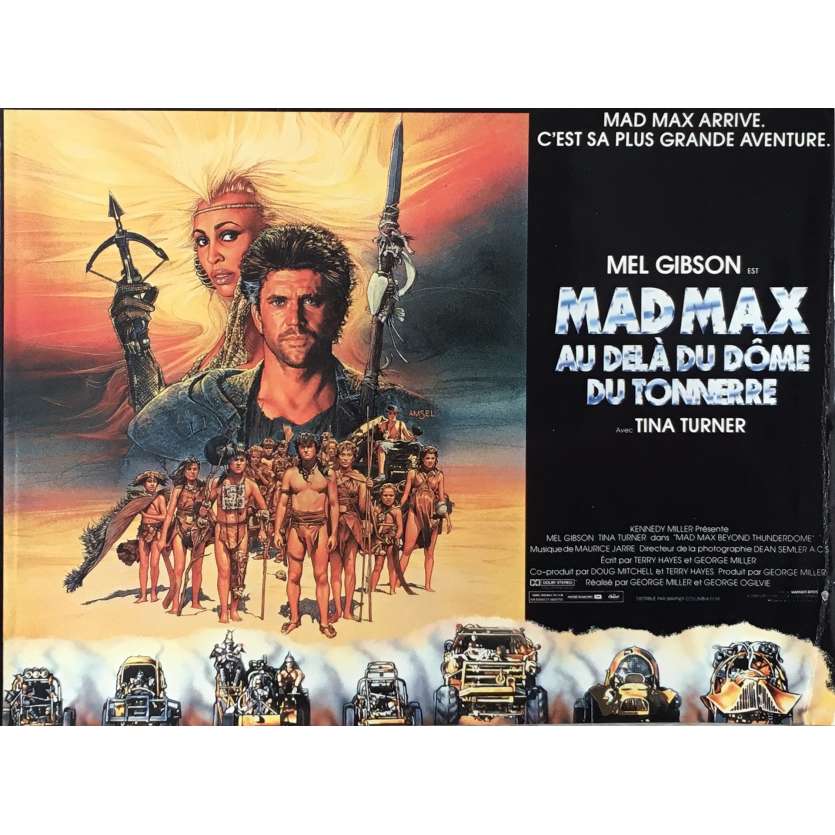 MAD MAX 3 Dossier de presse 21x30 cm - 1985 - Mel Gibson, Tina Turner, George Miller