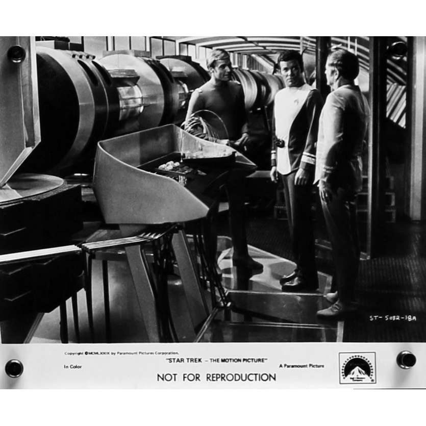 STAR TREK Photo de presse 20x25 cm - N04 1979 - William Shatner, Robert Wise