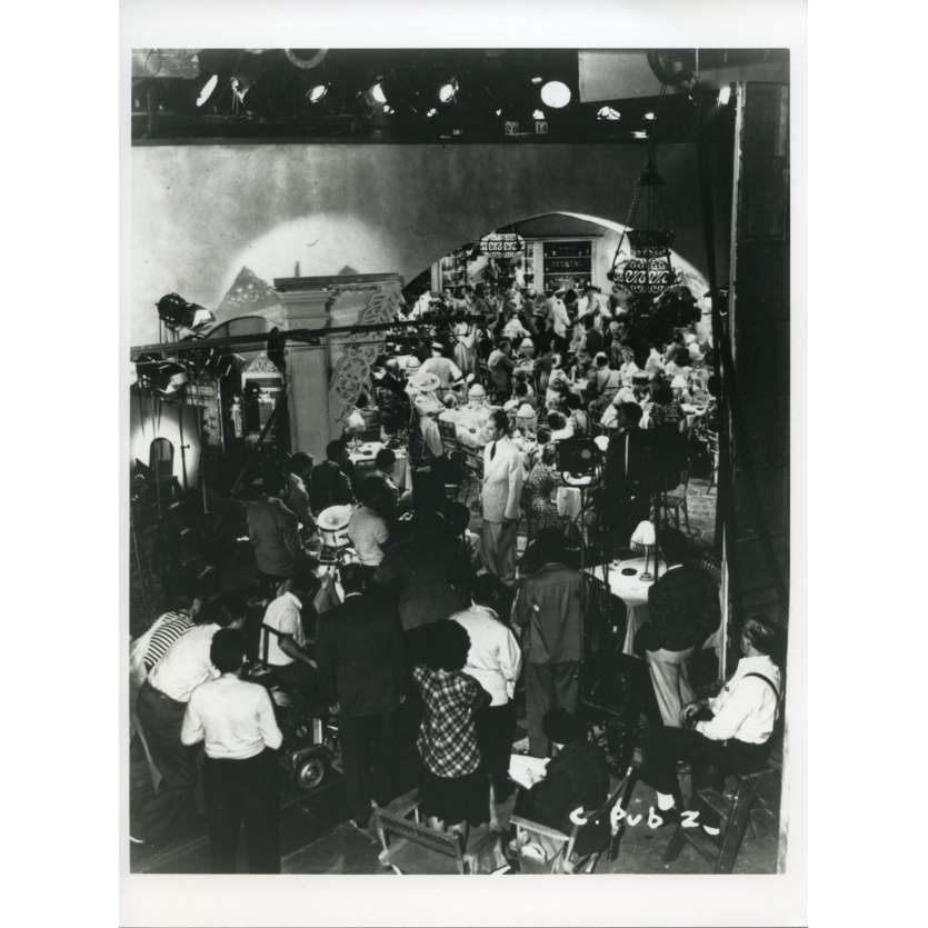 CASABLANCA Behind-the-scenes Still N5 7x9 - R1970 - Michael Curtiz, Humphrey Bogart, Ingrid Bergman
