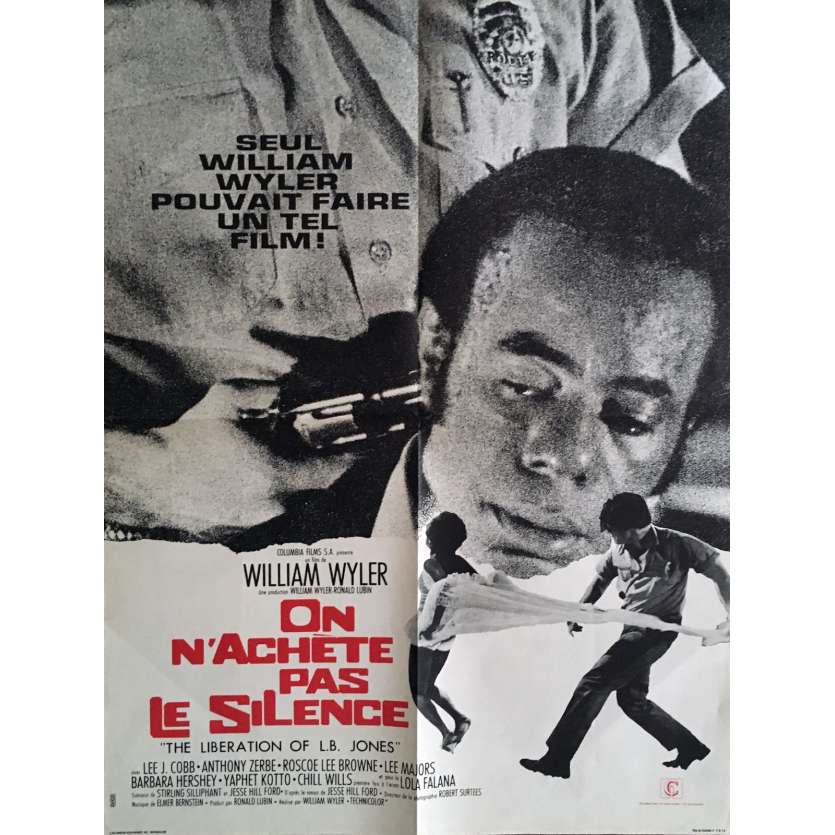 THE LIBERATION OF L.B. JONES Movie Poster 23x32 in.  -  1970 - William Wyler, Lee J. Cobb