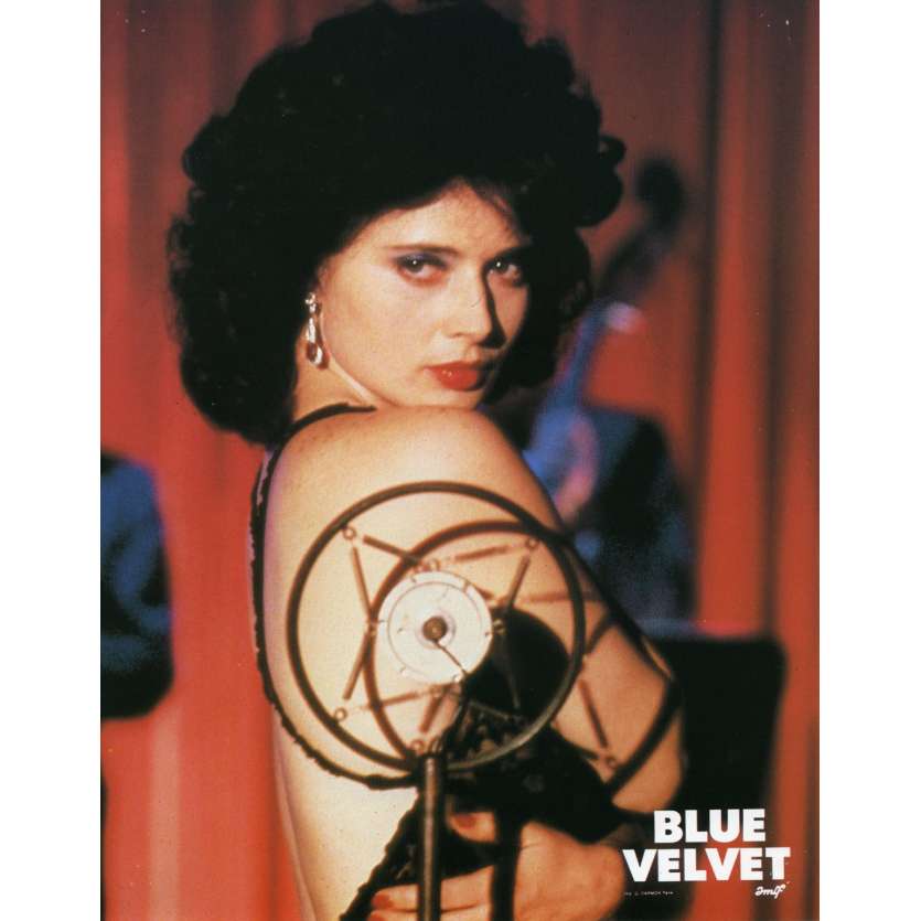 BLUE VELVET Lobby Card 8x10 in. - 1986 - David Lynch, Isabella Rosselini