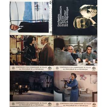 CONFESSION D'UN COMISSAIRE Presskit 21x30 cm - 4LC 1971 - Franco Nero, Damiano Damiani