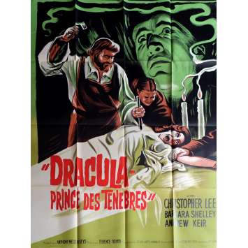 DRACULA PRINCE DES TENEBRES Affiche de film 120x160 - 1966 - Christopher Lee, Terence Fisher