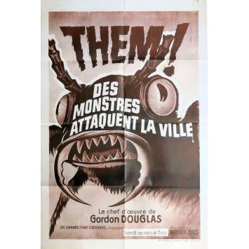THEM French Movie Poster 47x63 - R1970 - Gordon Douglas, James Whitmore THEM French Movie Poster 47x63 - R1970 - Gordon Douglas, James Whitmore